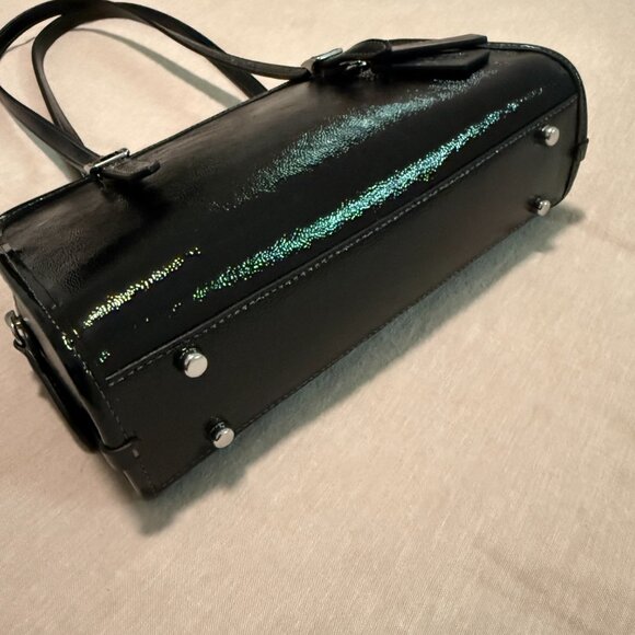 Coach Patent Leather Swing Zip Bag - Picture 7 of 10